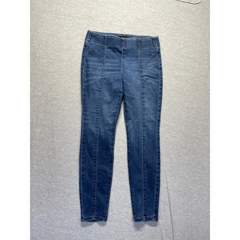 Simply Vera Vera Wang Jeans Women's 12 Blue Denim Stretch High Waisted Pull On